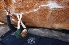 Bouldering in Hueco Tanks on 01/27/2019 with Blue Lizard Climbing and Yoga

Filename: SRM_20190127_1313230.jpg
Aperture: f/4.0
Shutter Speed: 1/320
Body: Canon EOS-1D Mark II
Lens: Canon EF 16-35mm f/2.8 L