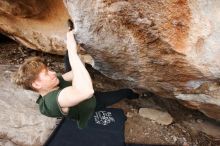 Bouldering in Hueco Tanks on 01/27/2019 with Blue Lizard Climbing and Yoga

Filename: SRM_20190127_1356510.jpg
Aperture: f/4.0
Shutter Speed: 1/500
Body: Canon EOS-1D Mark II
Lens: Canon EF 16-35mm f/2.8 L