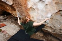 Bouldering in Hueco Tanks on 01/27/2019 with Blue Lizard Climbing and Yoga

Filename: SRM_20190127_1357020.jpg
Aperture: f/4.0
Shutter Speed: 1/800
Body: Canon EOS-1D Mark II
Lens: Canon EF 16-35mm f/2.8 L