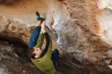 Bouldering in Hueco Tanks on 01/27/2019 with Blue Lizard Climbing and Yoga

Filename: SRM_20190127_1359210.jpg
Aperture: f/2.8
Shutter Speed: 1/320
Body: Canon EOS-1D Mark II
Lens: Canon EF 50mm f/1.8 II