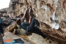 Bouldering in Hueco Tanks on 02/03/2019 with Blue Lizard Climbing and Yoga

Filename: SRM_20190203_1102290.jpg
Aperture: f/4.0
Shutter Speed: 1/800
Body: Canon EOS-1D Mark II
Lens: Canon EF 50mm f/1.8 II