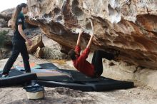 Bouldering in Hueco Tanks on 02/03/2019 with Blue Lizard Climbing and Yoga

Filename: SRM_20190203_1104280.jpg
Aperture: f/4.0
Shutter Speed: 1/500
Body: Canon EOS-1D Mark II
Lens: Canon EF 50mm f/1.8 II