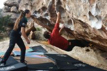 Bouldering in Hueco Tanks on 02/03/2019 with Blue Lizard Climbing and Yoga

Filename: SRM_20190203_1104320.jpg
Aperture: f/4.0
Shutter Speed: 1/640
Body: Canon EOS-1D Mark II
Lens: Canon EF 50mm f/1.8 II