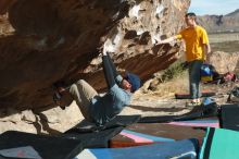 Bouldering in Hueco Tanks on 02/03/2019 with Blue Lizard Climbing and Yoga

Filename: SRM_20190203_1113450.jpg
Aperture: f/4.0
Shutter Speed: 1/640
Body: Canon EOS-1D Mark II
Lens: Canon EF 50mm f/1.8 II
