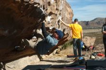 Bouldering in Hueco Tanks on 02/03/2019 with Blue Lizard Climbing and Yoga

Filename: SRM_20190203_1113560.jpg
Aperture: f/4.0
Shutter Speed: 1/800
Body: Canon EOS-1D Mark II
Lens: Canon EF 50mm f/1.8 II