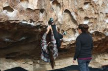 Bouldering in Hueco Tanks on 02/03/2019 with Blue Lizard Climbing and Yoga

Filename: SRM_20190203_1117430.jpg
Aperture: f/4.0
Shutter Speed: 1/400
Body: Canon EOS-1D Mark II
Lens: Canon EF 50mm f/1.8 II