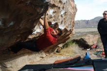 Bouldering in Hueco Tanks on 02/03/2019 with Blue Lizard Climbing and Yoga

Filename: SRM_20190203_1124360.jpg
Aperture: f/4.0
Shutter Speed: 1/500
Body: Canon EOS-1D Mark II
Lens: Canon EF 50mm f/1.8 II