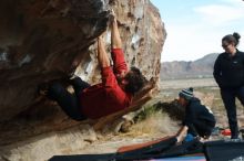 Bouldering in Hueco Tanks on 02/03/2019 with Blue Lizard Climbing and Yoga

Filename: SRM_20190203_1124410.jpg
Aperture: f/4.0
Shutter Speed: 1/500
Body: Canon EOS-1D Mark II
Lens: Canon EF 50mm f/1.8 II