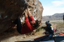 Bouldering in Hueco Tanks on 02/03/2019 with Blue Lizard Climbing and Yoga

Filename: SRM_20190203_1124490.jpg
Aperture: f/4.0
Shutter Speed: 1/640
Body: Canon EOS-1D Mark II
Lens: Canon EF 50mm f/1.8 II