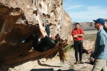 Bouldering in Hueco Tanks on 02/03/2019 with Blue Lizard Climbing and Yoga

Filename: SRM_20190203_1135200.jpg
Aperture: f/4.0
Shutter Speed: 1/1600
Body: Canon EOS-1D Mark II
Lens: Canon EF 50mm f/1.8 II