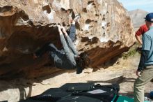 Bouldering in Hueco Tanks on 02/03/2019 with Blue Lizard Climbing and Yoga

Filename: SRM_20190203_1138460.jpg
Aperture: f/4.0
Shutter Speed: 1/1250
Body: Canon EOS-1D Mark II
Lens: Canon EF 50mm f/1.8 II