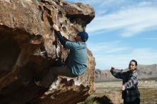 Bouldering in Hueco Tanks on 02/03/2019 with Blue Lizard Climbing and Yoga

Filename: SRM_20190203_1141000.jpg
Aperture: f/4.0
Shutter Speed: 1/1600
Body: Canon EOS-1D Mark II
Lens: Canon EF 50mm f/1.8 II