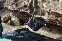 Bouldering in Hueco Tanks on 02/03/2019 with Blue Lizard Climbing and Yoga

Filename: SRM_20190203_1143190.jpg
Aperture: f/4.0
Shutter Speed: 1/400
Body: Canon EOS-1D Mark II
Lens: Canon EF 50mm f/1.8 II