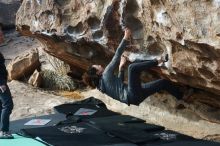 Bouldering in Hueco Tanks on 02/03/2019 with Blue Lizard Climbing and Yoga

Filename: SRM_20190203_1143210.jpg
Aperture: f/4.0
Shutter Speed: 1/400
Body: Canon EOS-1D Mark II
Lens: Canon EF 50mm f/1.8 II