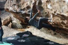 Bouldering in Hueco Tanks on 02/03/2019 with Blue Lizard Climbing and Yoga

Filename: SRM_20190203_1143211.jpg
Aperture: f/4.0
Shutter Speed: 1/400
Body: Canon EOS-1D Mark II
Lens: Canon EF 50mm f/1.8 II