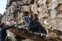 Bouldering in Hueco Tanks on 02/03/2019 with Blue Lizard Climbing and Yoga

Filename: SRM_20190203_1143480.jpg
Aperture: f/4.0
Shutter Speed: 1/400
Body: Canon EOS-1D Mark II
Lens: Canon EF 50mm f/1.8 II