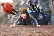 Bouldering in Hueco Tanks on 02/03/2019 with Blue Lizard Climbing and Yoga

Filename: SRM_20190203_1213440.jpg
Aperture: f/5.6
Shutter Speed: 1/125
Body: Canon EOS-1D Mark II
Lens: Canon EF 16-35mm f/2.8 L