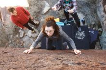 Bouldering in Hueco Tanks on 02/03/2019 with Blue Lizard Climbing and Yoga

Filename: SRM_20190203_1213441.jpg
Aperture: f/5.6
Shutter Speed: 1/125
Body: Canon EOS-1D Mark II
Lens: Canon EF 16-35mm f/2.8 L