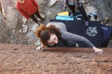 Bouldering in Hueco Tanks on 02/03/2019 with Blue Lizard Climbing and Yoga

Filename: SRM_20190203_1216070.jpg
Aperture: f/5.6
Shutter Speed: 1/125
Body: Canon EOS-1D Mark II
Lens: Canon EF 16-35mm f/2.8 L