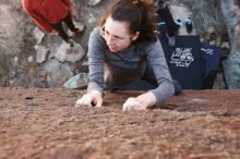 Bouldering in Hueco Tanks on 02/03/2019 with Blue Lizard Climbing and Yoga

Filename: SRM_20190203_1216170.jpg
Aperture: f/5.6
Shutter Speed: 1/125
Body: Canon EOS-1D Mark II
Lens: Canon EF 16-35mm f/2.8 L