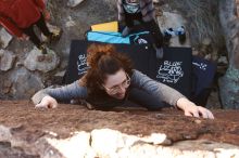 Bouldering in Hueco Tanks on 02/03/2019 with Blue Lizard Climbing and Yoga

Filename: SRM_20190203_1216310.jpg
Aperture: f/5.6
Shutter Speed: 1/200
Body: Canon EOS-1D Mark II
Lens: Canon EF 16-35mm f/2.8 L