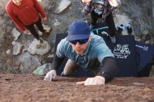 Bouldering in Hueco Tanks on 02/03/2019 with Blue Lizard Climbing and Yoga

Filename: SRM_20190203_1217531.jpg
Aperture: f/5.6
Shutter Speed: 1/200
Body: Canon EOS-1D Mark II
Lens: Canon EF 16-35mm f/2.8 L