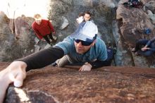 Bouldering in Hueco Tanks on 02/03/2019 with Blue Lizard Climbing and Yoga

Filename: SRM_20190203_1218070.jpg
Aperture: f/5.6
Shutter Speed: 1/250
Body: Canon EOS-1D Mark II
Lens: Canon EF 16-35mm f/2.8 L