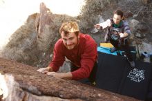 Bouldering in Hueco Tanks on 02/03/2019 with Blue Lizard Climbing and Yoga

Filename: SRM_20190203_1219130.jpg
Aperture: f/5.6
Shutter Speed: 1/320
Body: Canon EOS-1D Mark II
Lens: Canon EF 16-35mm f/2.8 L