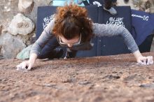 Bouldering in Hueco Tanks on 02/03/2019 with Blue Lizard Climbing and Yoga

Filename: SRM_20190203_1222500.jpg
Aperture: f/5.6
Shutter Speed: 1/125
Body: Canon EOS-1D Mark II
Lens: Canon EF 16-35mm f/2.8 L