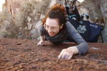 Bouldering in Hueco Tanks on 02/03/2019 with Blue Lizard Climbing and Yoga

Filename: SRM_20190203_1222550.jpg
Aperture: f/5.6
Shutter Speed: 1/200
Body: Canon EOS-1D Mark II
Lens: Canon EF 16-35mm f/2.8 L