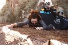 Bouldering in Hueco Tanks on 02/03/2019 with Blue Lizard Climbing and Yoga

Filename: SRM_20190203_1223131.jpg
Aperture: f/5.6
Shutter Speed: 1/250
Body: Canon EOS-1D Mark II
Lens: Canon EF 16-35mm f/2.8 L