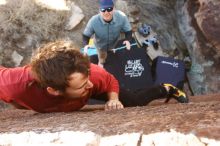 Bouldering in Hueco Tanks on 02/03/2019 with Blue Lizard Climbing and Yoga

Filename: SRM_20190203_1232530.jpg
Aperture: f/5.6
Shutter Speed: 1/250
Body: Canon EOS-1D Mark II
Lens: Canon EF 16-35mm f/2.8 L