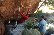 Bouldering in Hueco Tanks on 02/03/2019 with Blue Lizard Climbing and Yoga

Filename: SRM_20190203_1253250.jpg
Aperture: f/3.5
Shutter Speed: 1/250
Body: Canon EOS-1D Mark II
Lens: Canon EF 50mm f/1.8 II