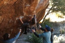 Bouldering in Hueco Tanks on 02/03/2019 with Blue Lizard Climbing and Yoga

Filename: SRM_20190203_1258060.jpg
Aperture: f/3.5
Shutter Speed: 1/320
Body: Canon EOS-1D Mark II
Lens: Canon EF 50mm f/1.8 II