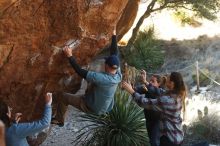Bouldering in Hueco Tanks on 02/03/2019 with Blue Lizard Climbing and Yoga

Filename: SRM_20190203_1304110.jpg
Aperture: f/3.5
Shutter Speed: 1/320
Body: Canon EOS-1D Mark II
Lens: Canon EF 50mm f/1.8 II