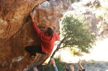 Bouldering in Hueco Tanks on 02/03/2019 with Blue Lizard Climbing and Yoga

Filename: SRM_20190203_1330180.jpg
Aperture: f/4.0
Shutter Speed: 1/250
Body: Canon EOS-1D Mark II
Lens: Canon EF 50mm f/1.8 II