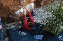 Bouldering in Hueco Tanks on 02/03/2019 with Blue Lizard Climbing and Yoga

Filename: SRM_20190203_1339210.jpg
Aperture: f/4.0
Shutter Speed: 1/250
Body: Canon EOS-1D Mark II
Lens: Canon EF 50mm f/1.8 II