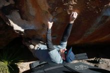 Bouldering in Hueco Tanks on 02/03/2019 with Blue Lizard Climbing and Yoga

Filename: SRM_20190203_1421550.jpg
Aperture: f/6.3
Shutter Speed: 1/250
Body: Canon EOS-1D Mark II
Lens: Canon EF 16-35mm f/2.8 L
