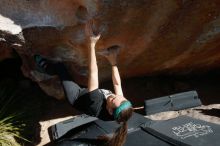 Bouldering in Hueco Tanks on 02/03/2019 with Blue Lizard Climbing and Yoga

Filename: SRM_20190203_1425090.jpg
Aperture: f/5.6
Shutter Speed: 1/250
Body: Canon EOS-1D Mark II
Lens: Canon EF 16-35mm f/2.8 L