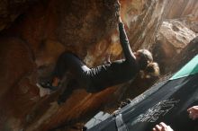 Bouldering in Hueco Tanks on 02/03/2019 with Blue Lizard Climbing and Yoga

Filename: SRM_20190203_1432500.jpg
Aperture: f/5.6
Shutter Speed: 1/250
Body: Canon EOS-1D Mark II
Lens: Canon EF 16-35mm f/2.8 L