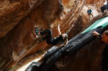 Bouldering in Hueco Tanks on 02/03/2019 with Blue Lizard Climbing and Yoga

Filename: SRM_20190203_1444260.jpg
Aperture: f/5.6
Shutter Speed: 1/250
Body: Canon EOS-1D Mark II
Lens: Canon EF 16-35mm f/2.8 L