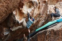 Bouldering in Hueco Tanks on 02/03/2019 with Blue Lizard Climbing and Yoga

Filename: SRM_20190203_1448390.jpg
Aperture: f/5.6
Shutter Speed: 1/320
Body: Canon EOS-1D Mark II
Lens: Canon EF 16-35mm f/2.8 L