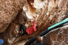 Bouldering in Hueco Tanks on 02/03/2019 with Blue Lizard Climbing and Yoga

Filename: SRM_20190203_1450420.jpg
Aperture: f/5.6
Shutter Speed: 1/320
Body: Canon EOS-1D Mark II
Lens: Canon EF 16-35mm f/2.8 L