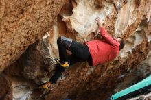 Bouldering in Hueco Tanks on 02/03/2019 with Blue Lizard Climbing and Yoga

Filename: SRM_20190203_1511190.jpg
Aperture: f/4.0
Shutter Speed: 1/500
Body: Canon EOS-1D Mark II
Lens: Canon EF 50mm f/1.8 II