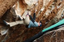 Bouldering in Hueco Tanks on 02/03/2019 with Blue Lizard Climbing and Yoga

Filename: SRM_20190203_1514470.jpg
Aperture: f/4.0
Shutter Speed: 1/500
Body: Canon EOS-1D Mark II
Lens: Canon EF 50mm f/1.8 II