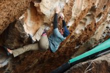 Bouldering in Hueco Tanks on 02/03/2019 with Blue Lizard Climbing and Yoga

Filename: SRM_20190203_1514510.jpg
Aperture: f/4.0
Shutter Speed: 1/640
Body: Canon EOS-1D Mark II
Lens: Canon EF 50mm f/1.8 II