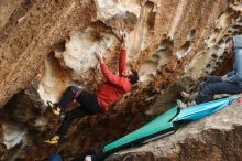 Bouldering in Hueco Tanks on 02/03/2019 with Blue Lizard Climbing and Yoga

Filename: SRM_20190203_1519120.jpg
Aperture: f/4.0
Shutter Speed: 1/800
Body: Canon EOS-1D Mark II
Lens: Canon EF 50mm f/1.8 II