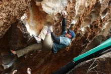 Bouldering in Hueco Tanks on 02/03/2019 with Blue Lizard Climbing and Yoga

Filename: SRM_20190203_1523460.jpg
Aperture: f/5.6
Shutter Speed: 1/500
Body: Canon EOS-1D Mark II
Lens: Canon EF 50mm f/1.8 II