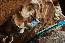 Bouldering in Hueco Tanks on 02/03/2019 with Blue Lizard Climbing and Yoga

Filename: SRM_20190203_1534370.jpg
Aperture: f/4.0
Shutter Speed: 1/320
Body: Canon EOS-1D Mark II
Lens: Canon EF 50mm f/1.8 II