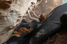 Bouldering in Hueco Tanks on 02/03/2019 with Blue Lizard Climbing and Yoga

Filename: SRM_20190203_1553160.jpg
Aperture: f/5.0
Shutter Speed: 1/160
Body: Canon EOS-1D Mark II
Lens: Canon EF 16-35mm f/2.8 L